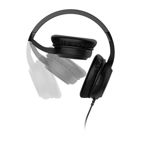 Motorola | Headphones | Moto XT120 | Built-in microphone | Over-Ear | 3.5 mm plug | Black - 2